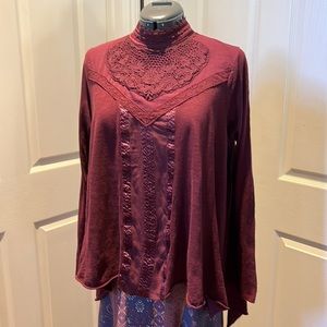 Free People Victorian - Boho Top